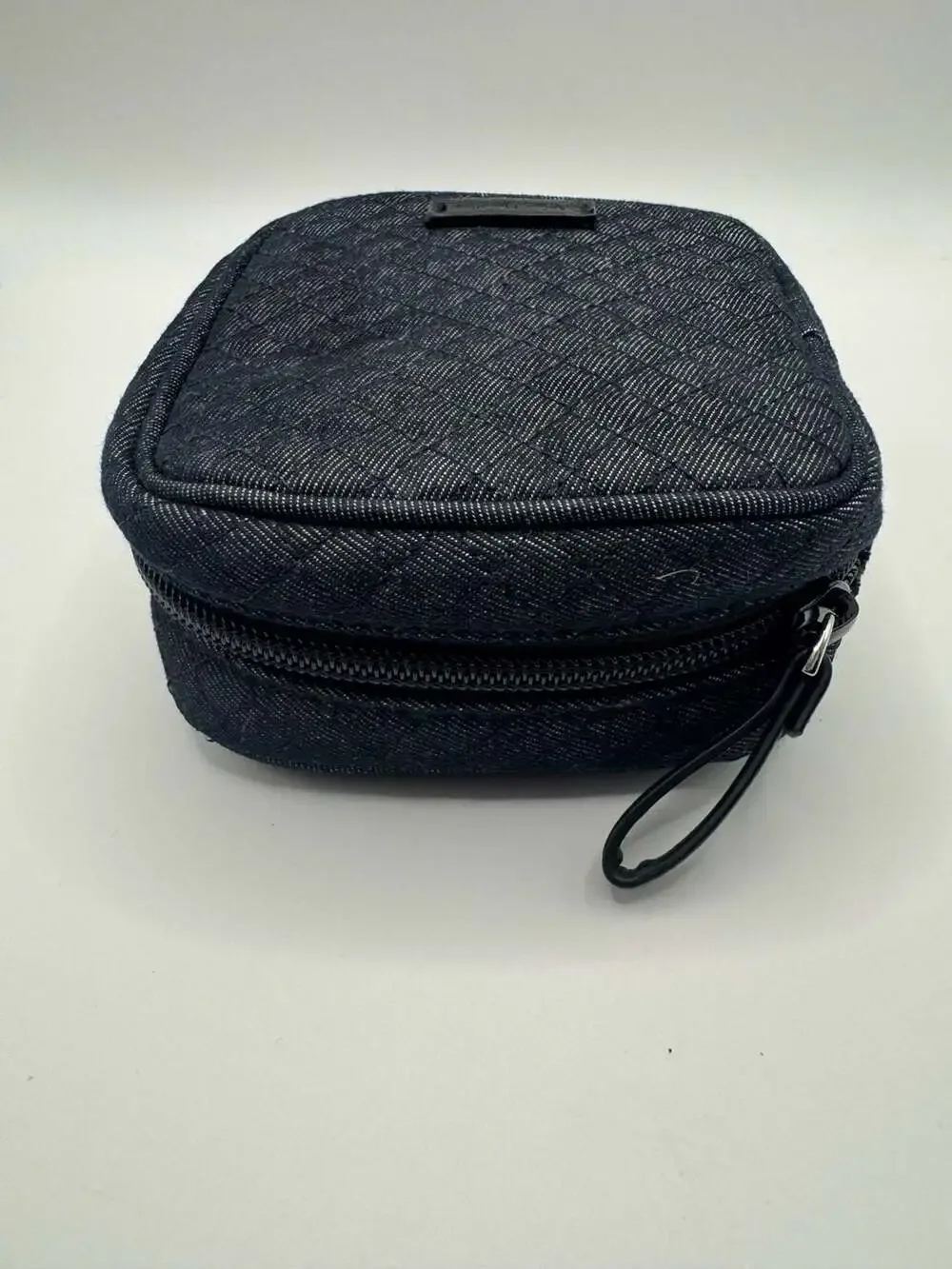 Vera Bradley Quilted Denim Jewelry Organizer Travel Case